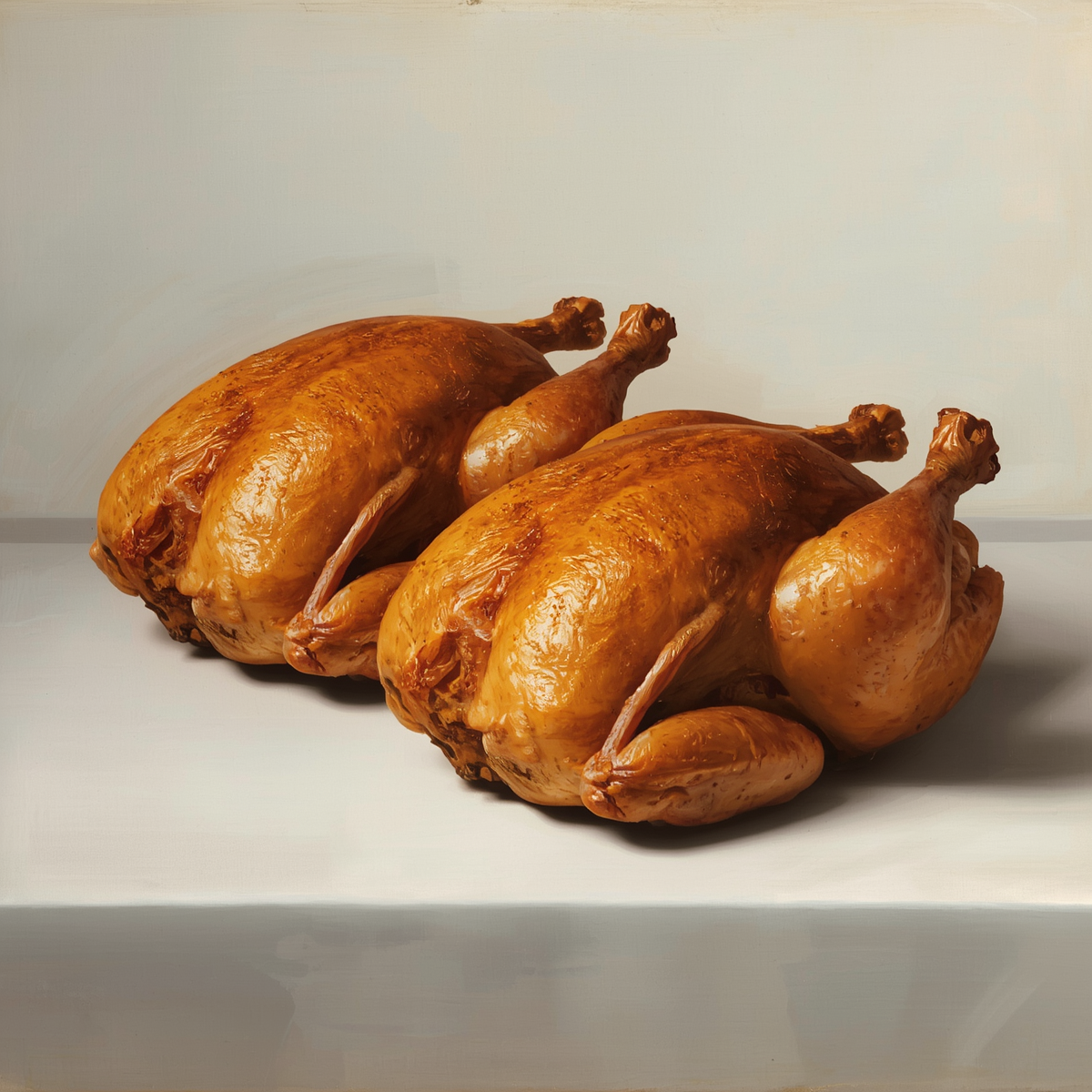 Dos pollos asados, premio de La Pollada